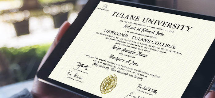 ediploma example